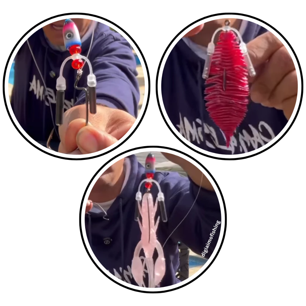 Pro Ratlin Camalesma (6pcs) Acessório p/ Montagem com Iscas Soft - Imagem 4